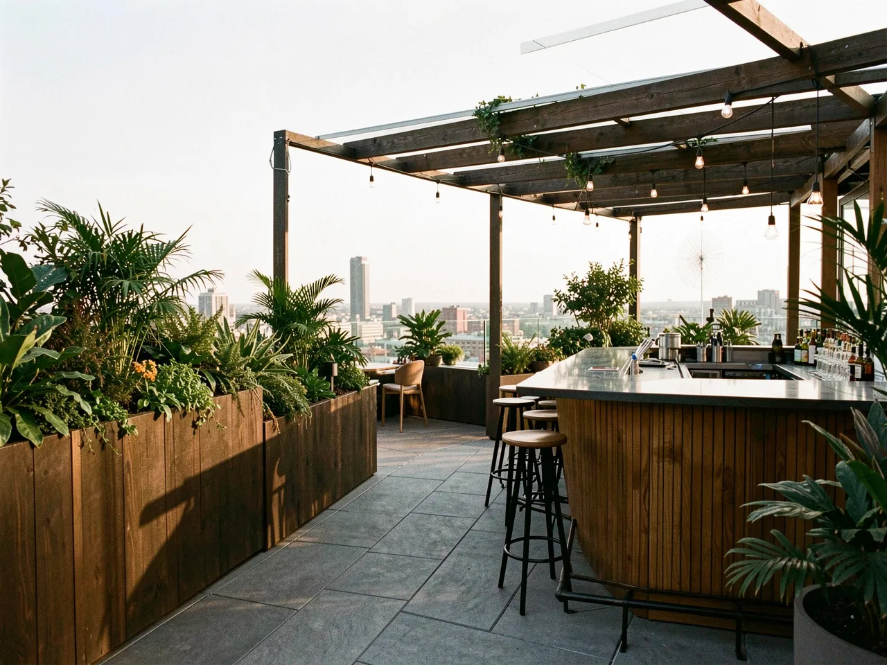 Rooftop Lounge Configuration